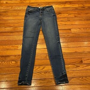 Kancan mid rise skinny jeans womens 25